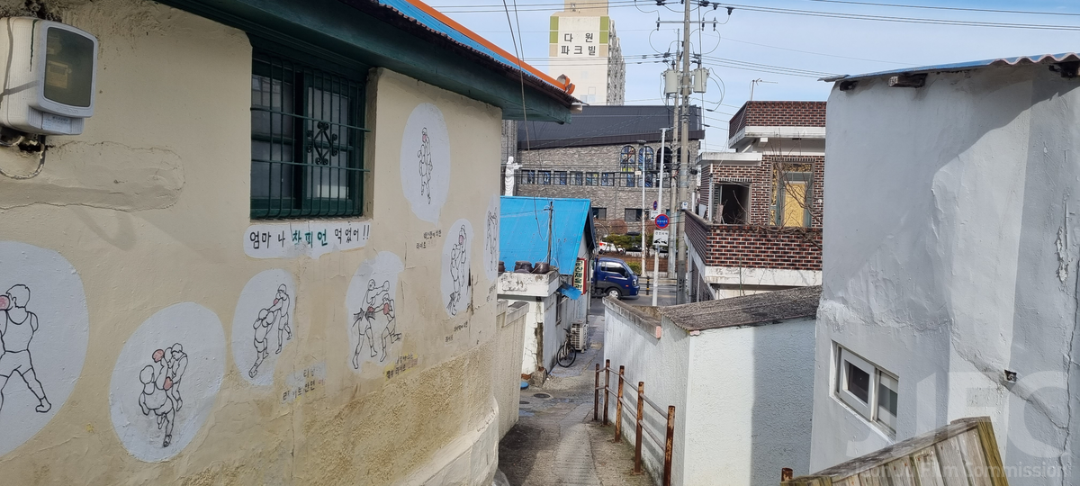 군산 월명안길 일대