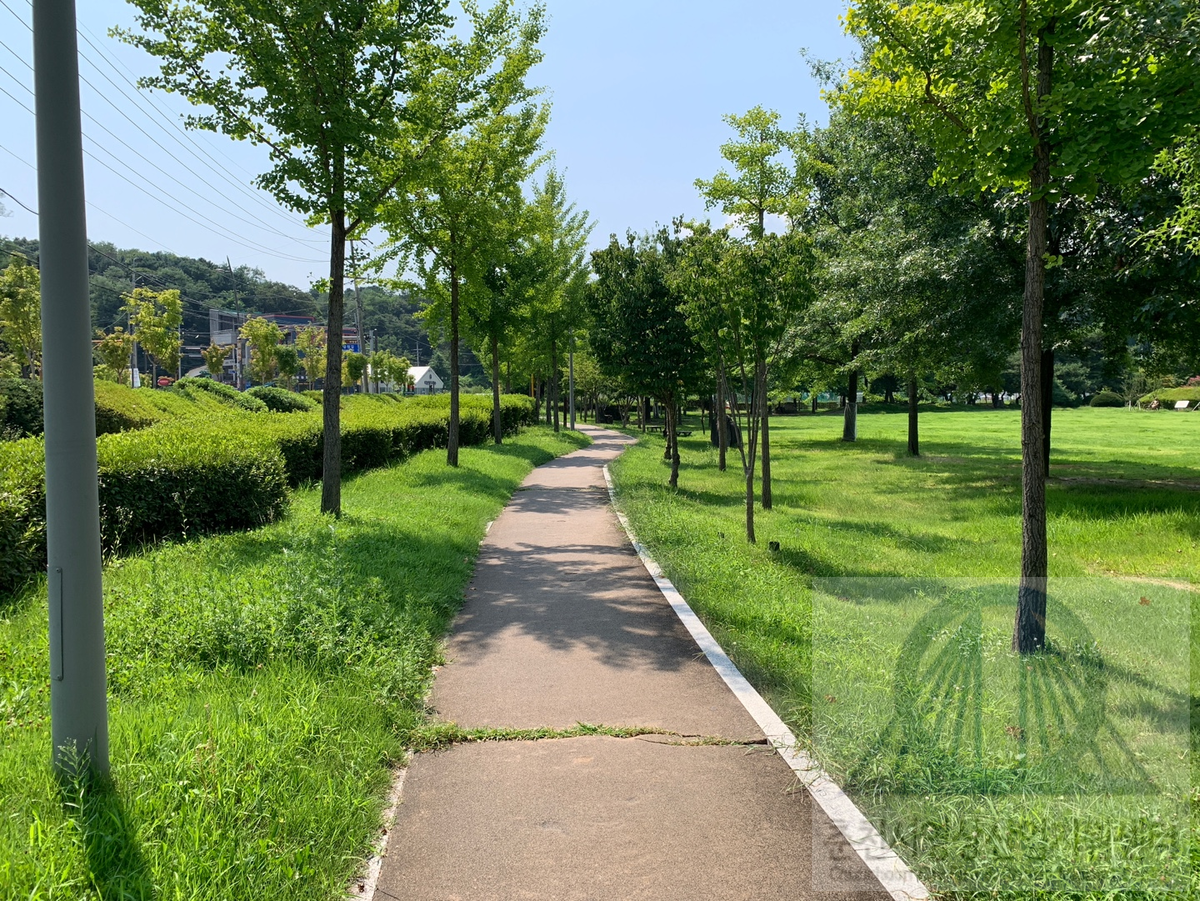 공지천 산책로