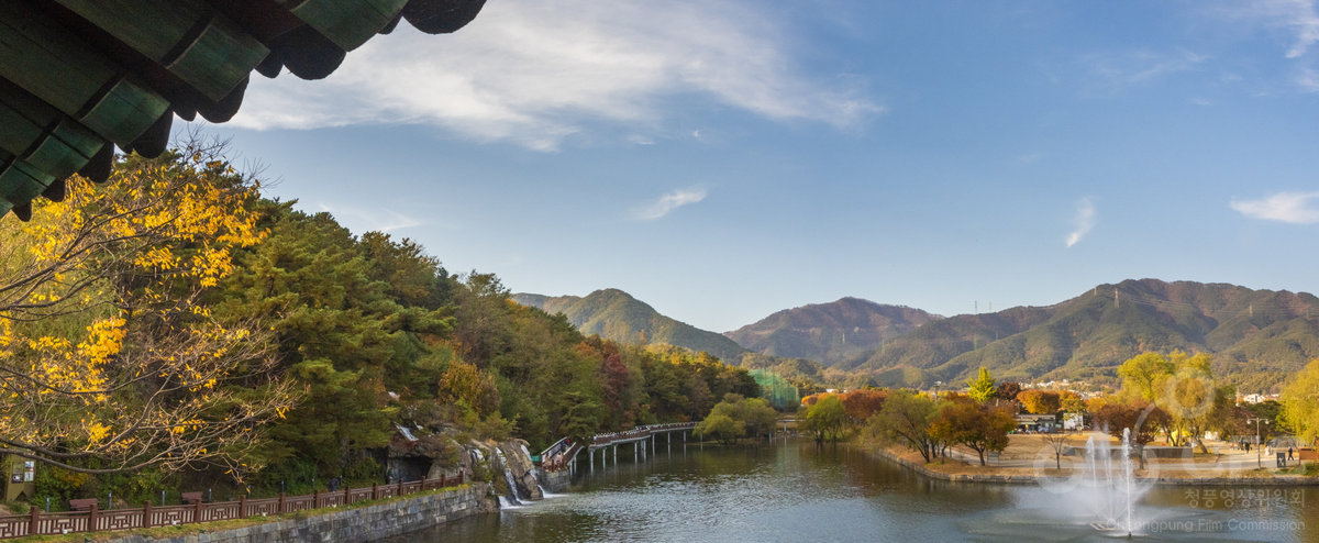 제천 의림지 수변데크