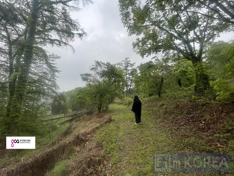 고구려대장간마을 초입 들산