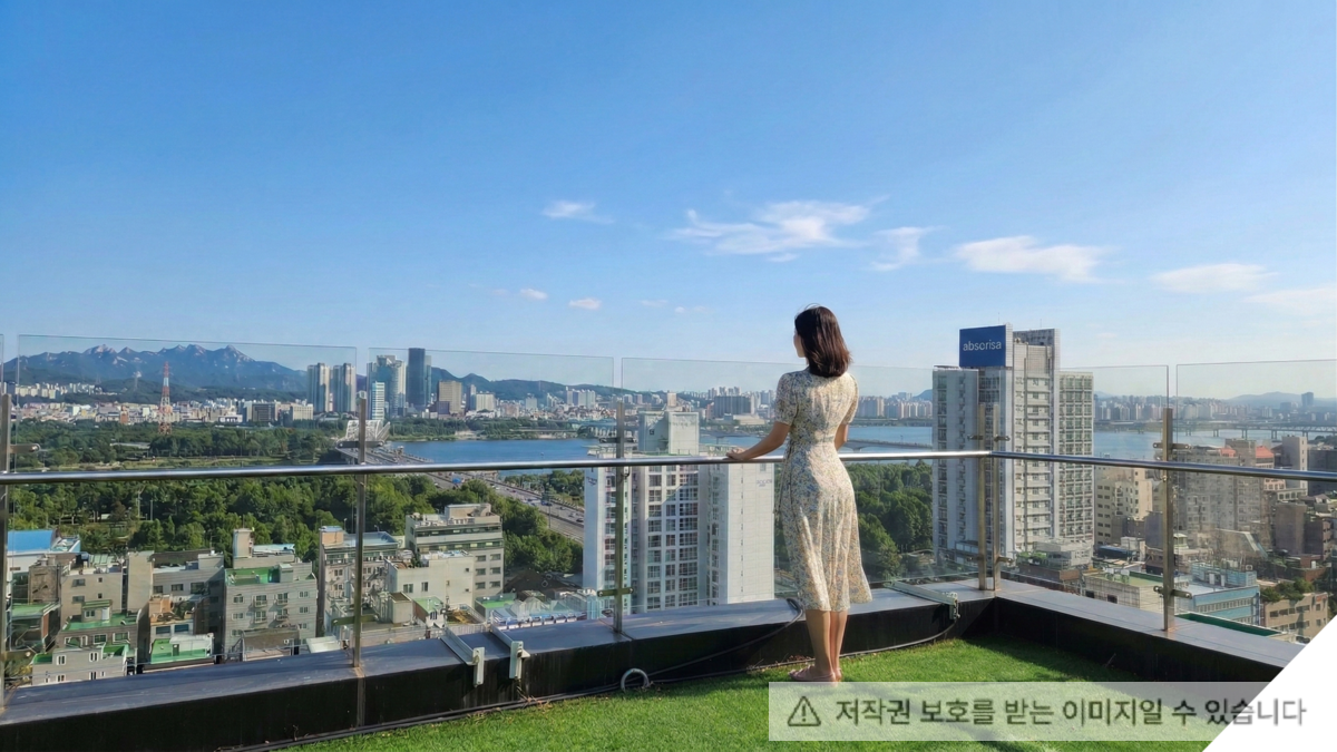 한강뷰 루프탑