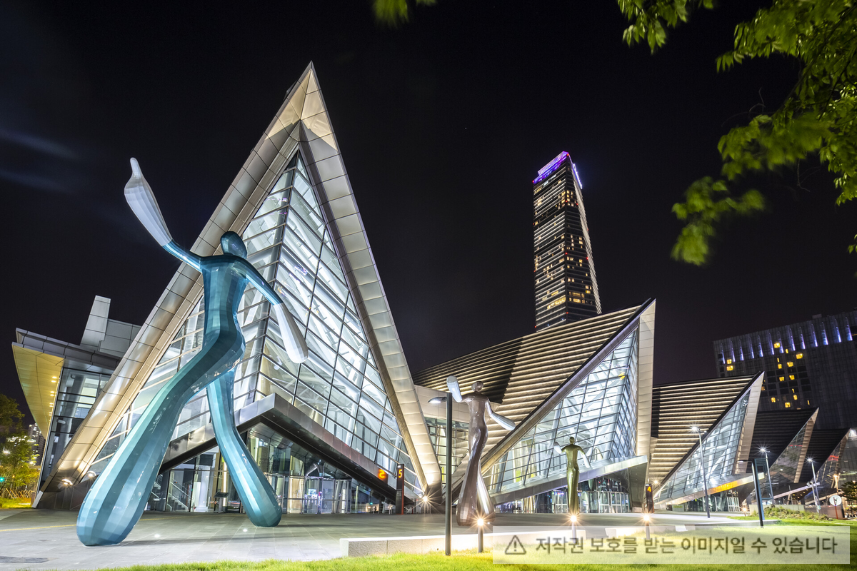 송도컨벤시아 전시장