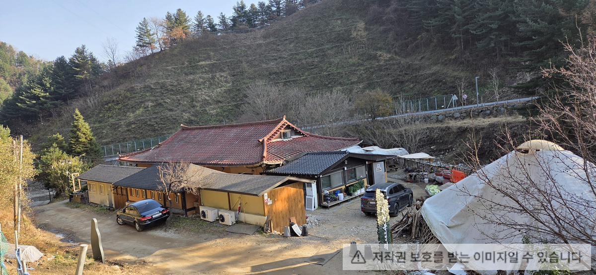 칼봉산 입구